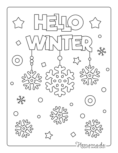 Hello Cold Days! Best Cute Winter Season Snowflake Print Coffee