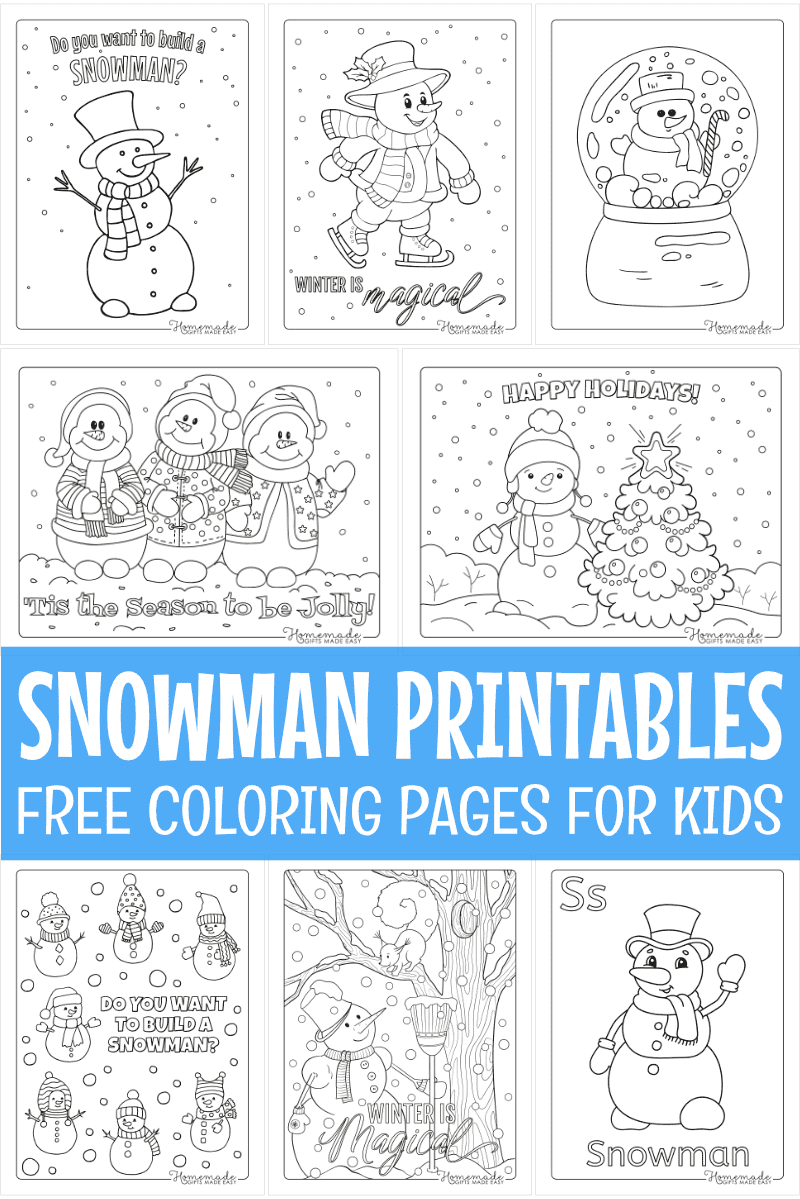 https://www.homemade-gifts-made-easy.com/image-files/snowman-coloring-pages-montage-800x1200.png