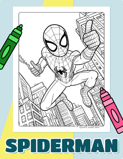 Spiderman Coloring Pages
