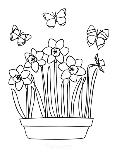 Free Downloadable Spring Coloring Sheets – The Pencil Grip, Inc.