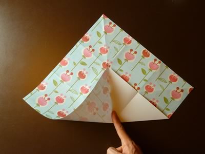 origami envelope step 3b