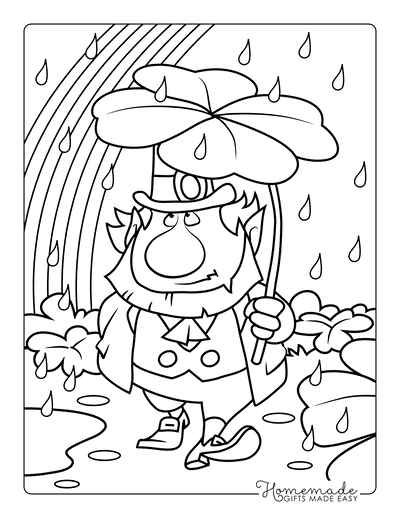 Free St Patrick's Day Coloring Pages for Kids & Adults