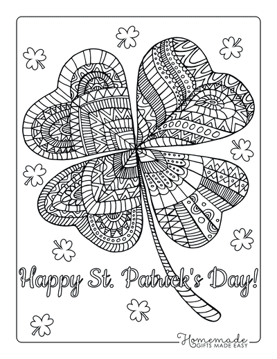 Download 38 St Patrick S Day Coloring Pages Free Printable Pdfs