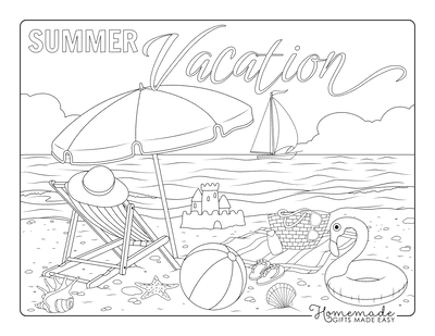 Summer Stock Illustration - Download Image Now - Summer, Doodle, Drawing -  Art Product - iStock