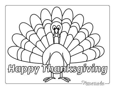 Download 46 Best Turkey Coloring Pages For Kids Of All Ages Free Printables