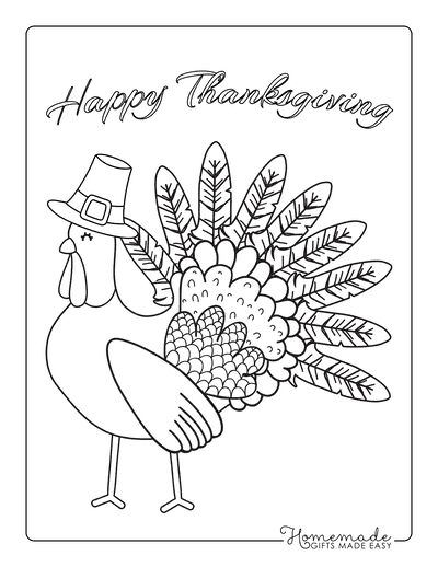 thanksgiving turkeys coloring pages