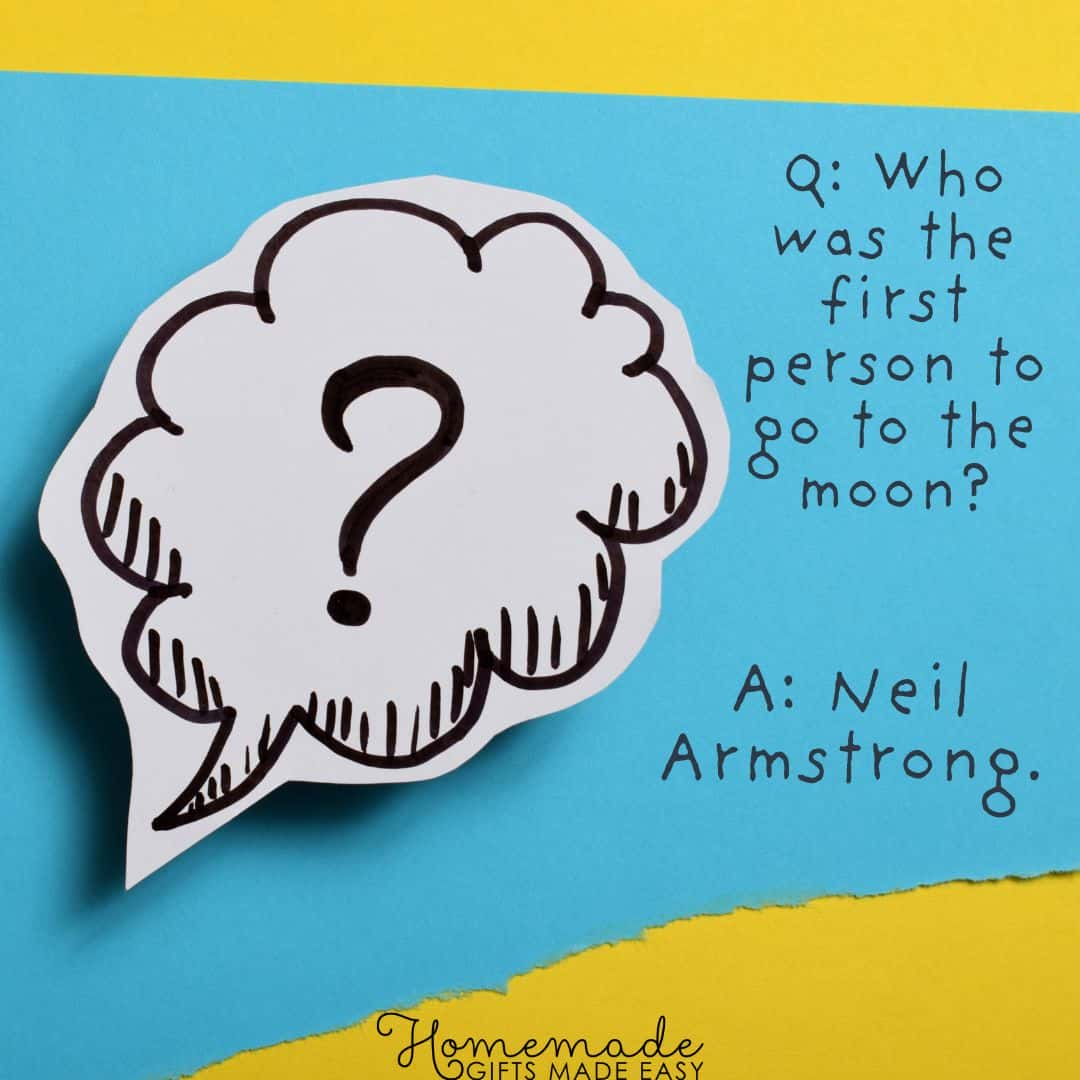 trivia questions for kids who was the first person to go to the moon?