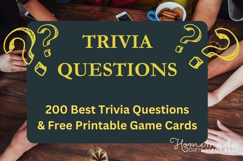 200 Best Trivia Questions