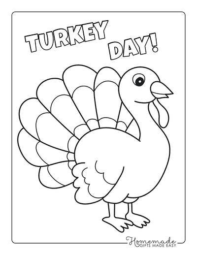 Turkey Images Coloring Pages