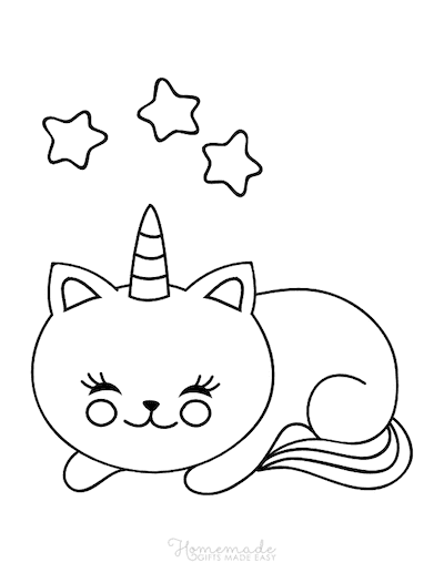 Unicorn Hello Kitty Coloring Pages - Draw-eo