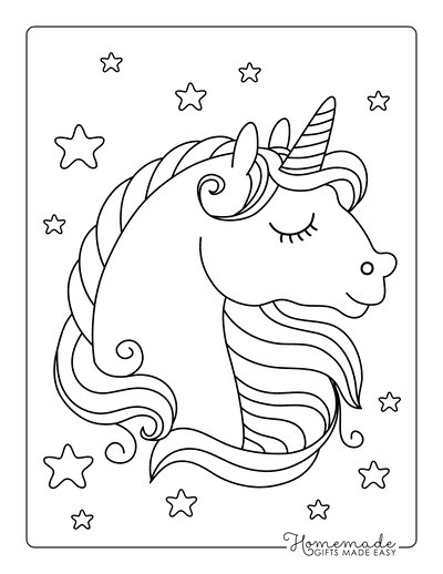 unicorn pictures to print