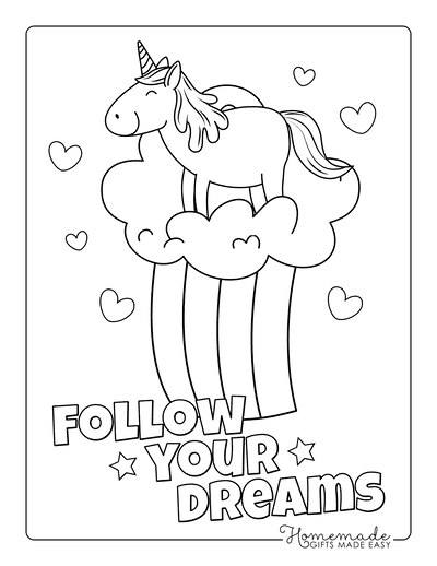 easy cute unicorn drawing