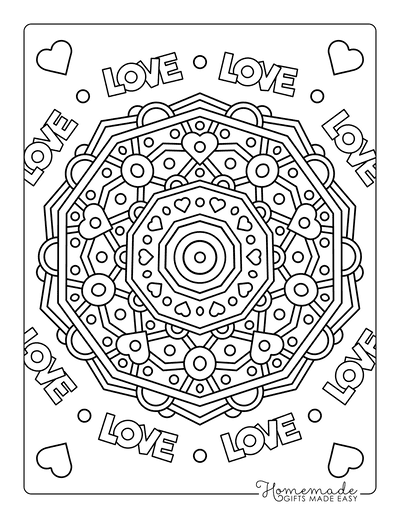 50 free printable valentine's day coloring pages