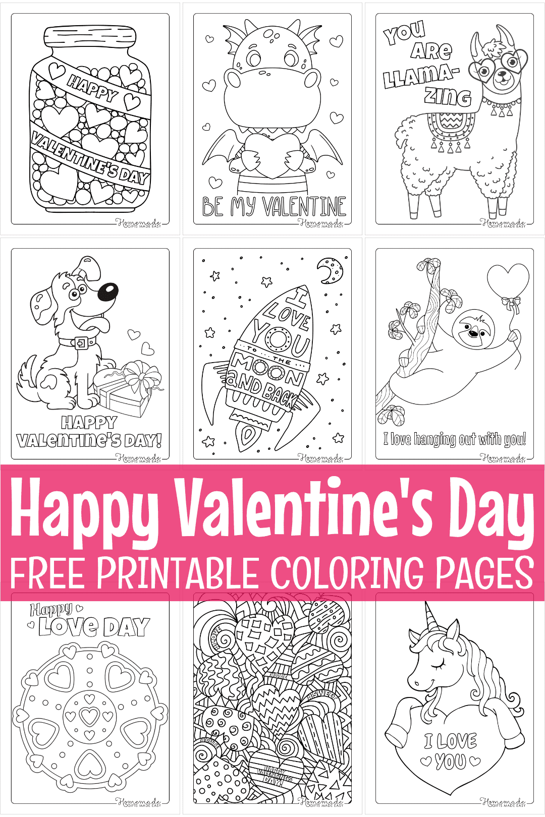 59 free printable valentine s day coloring pages
