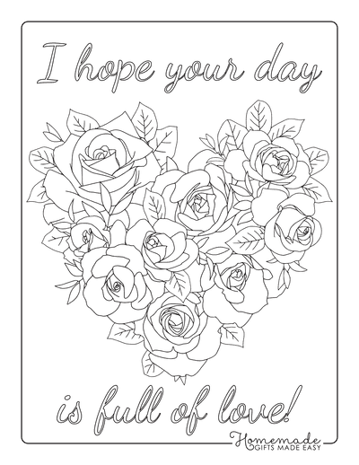 Best Heart Coloring Pages for Kids & Adults
