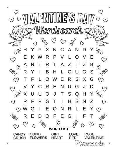 Valentines Day Puzzles Printable 2023 Get Valentines Day 2023 Update