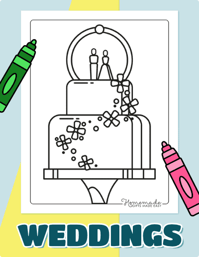 Wedding Coloring Pages