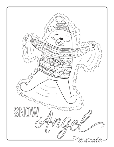 80 best winter coloring pages  free printable downloads