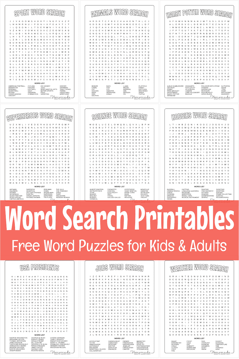 WordSearch All in One