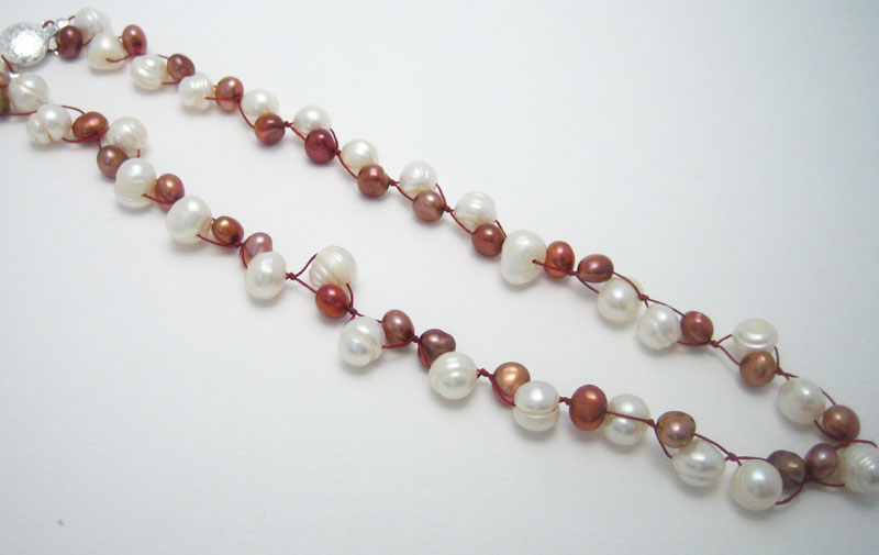 pearl beaded necklace instructions