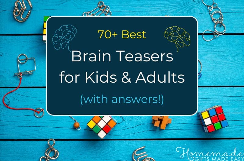 brain teasers with answers for kids and adults