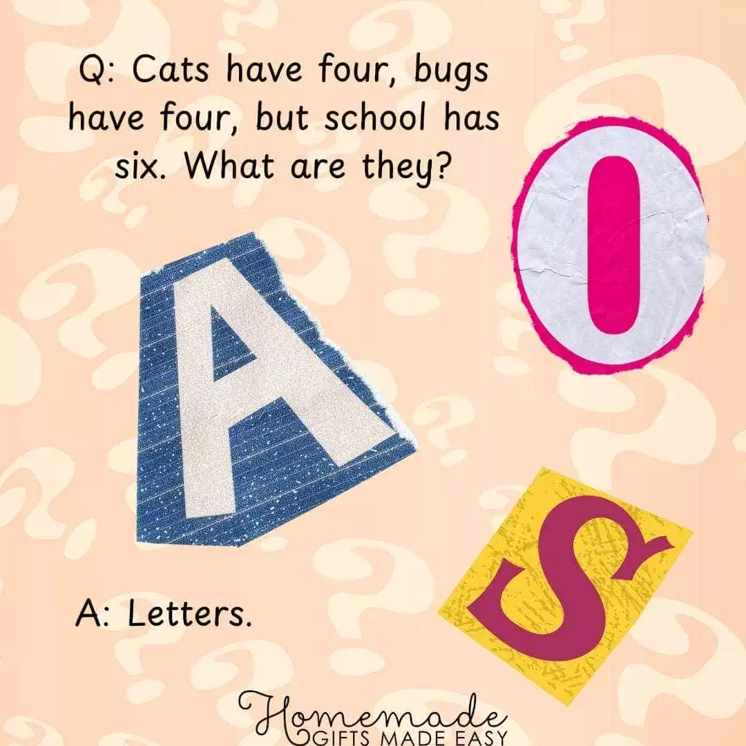 brain teasers with answers cats have four, what are they?