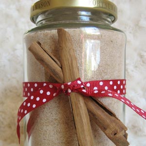 homemade food gifts cinnamon sugar
