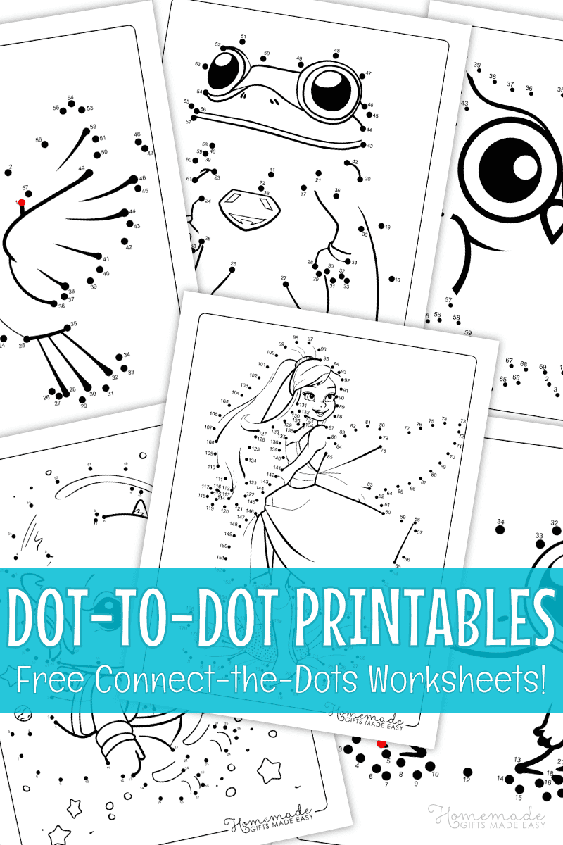 Free Dot-to-Dot Printables