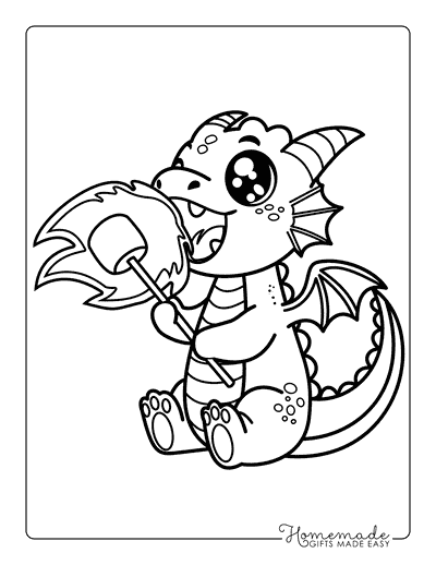 Dragon Coloring Pages