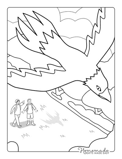 Eagle Coloring Pages Easy Bald Eagle Flying Over Forest