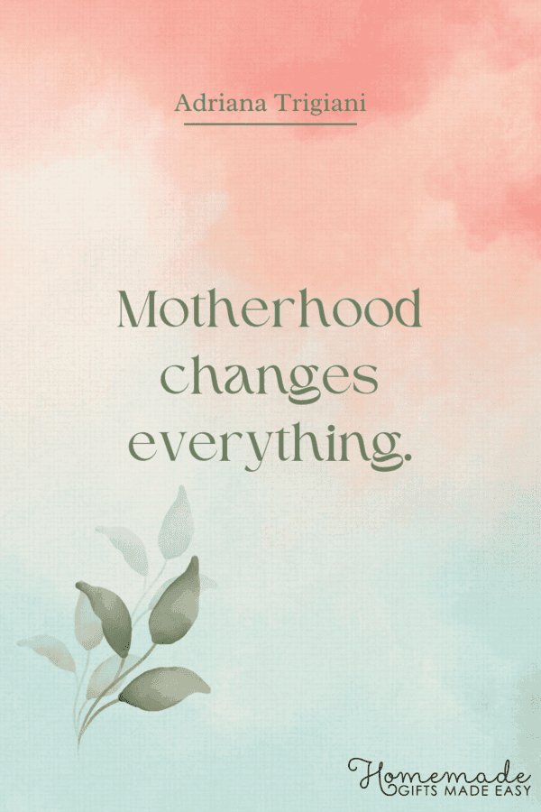 funny mother's day quotes motherhood changes everything