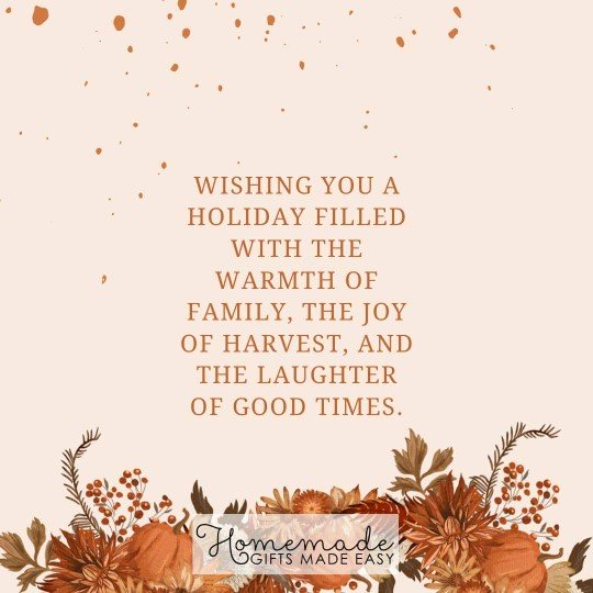 Happy Thanksgiving warmth of family