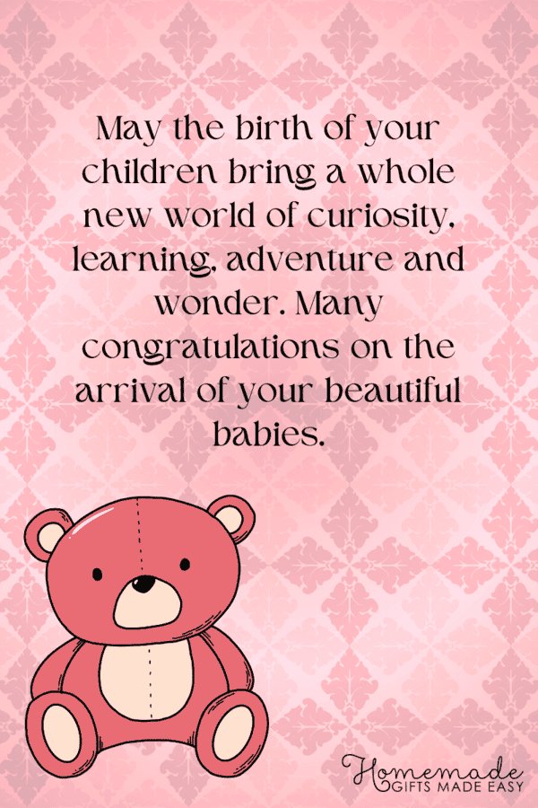 new baby wishes may your children bring curiosity, learning, adventure, and wonder