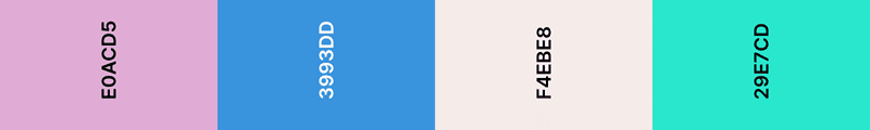 Preppy Aesthetic Color Palette