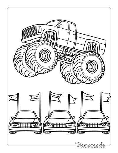 Truck Coloring Pages